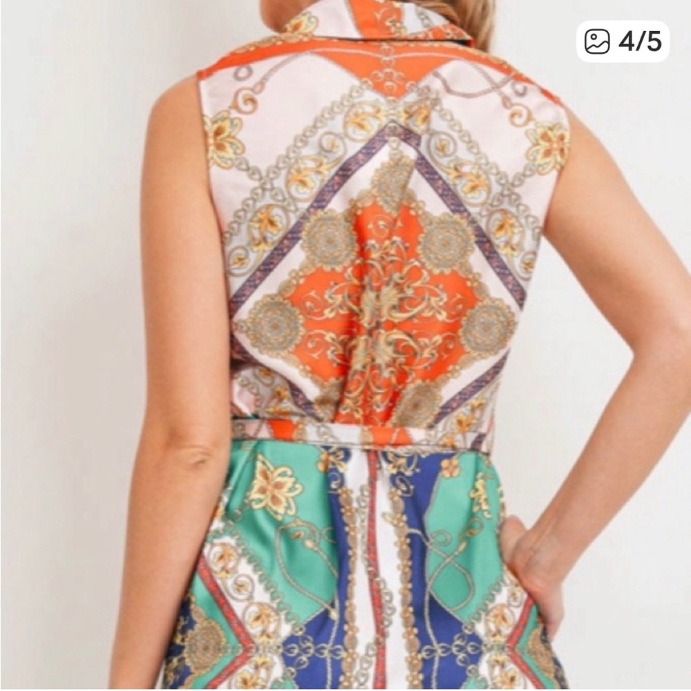 The Collection Elegant Patterned Blouse - image 5